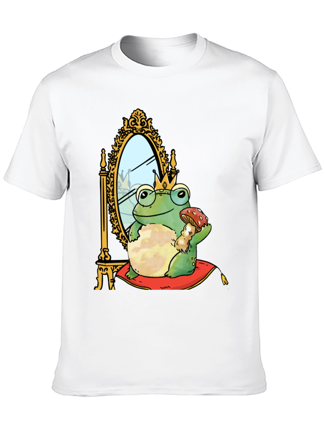 Frog Prince T-Shirt - Enchanted Mirror Design
