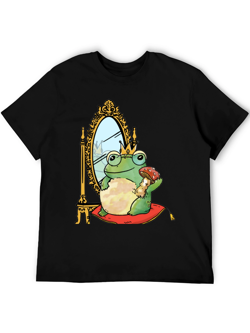 Frog Prince T-Shirt - Enchanted Mirror Design