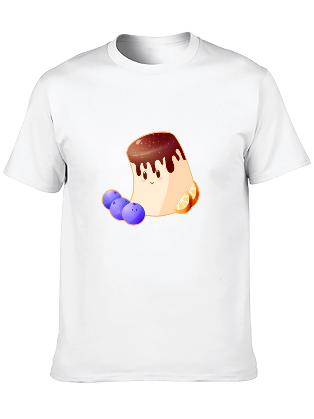 Dessert Cartoon T-Shirt - Foodie Style