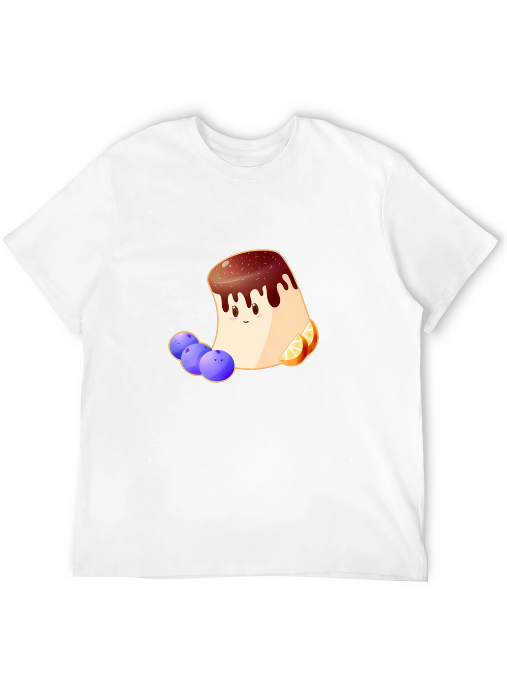 Dessert Cartoon T-Shirt - Foodie Style