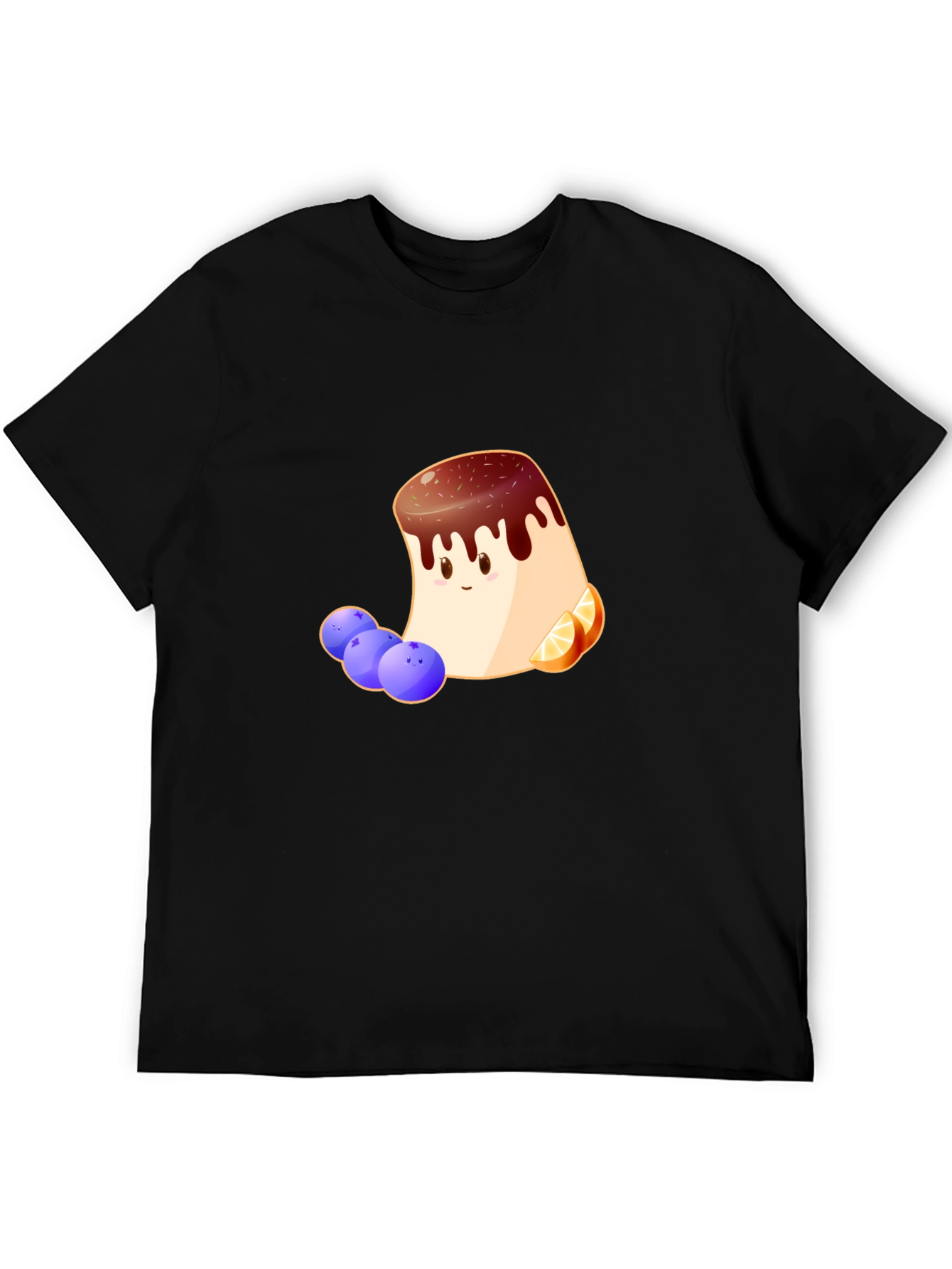 Dessert Cartoon T-Shirt - Foodie Style