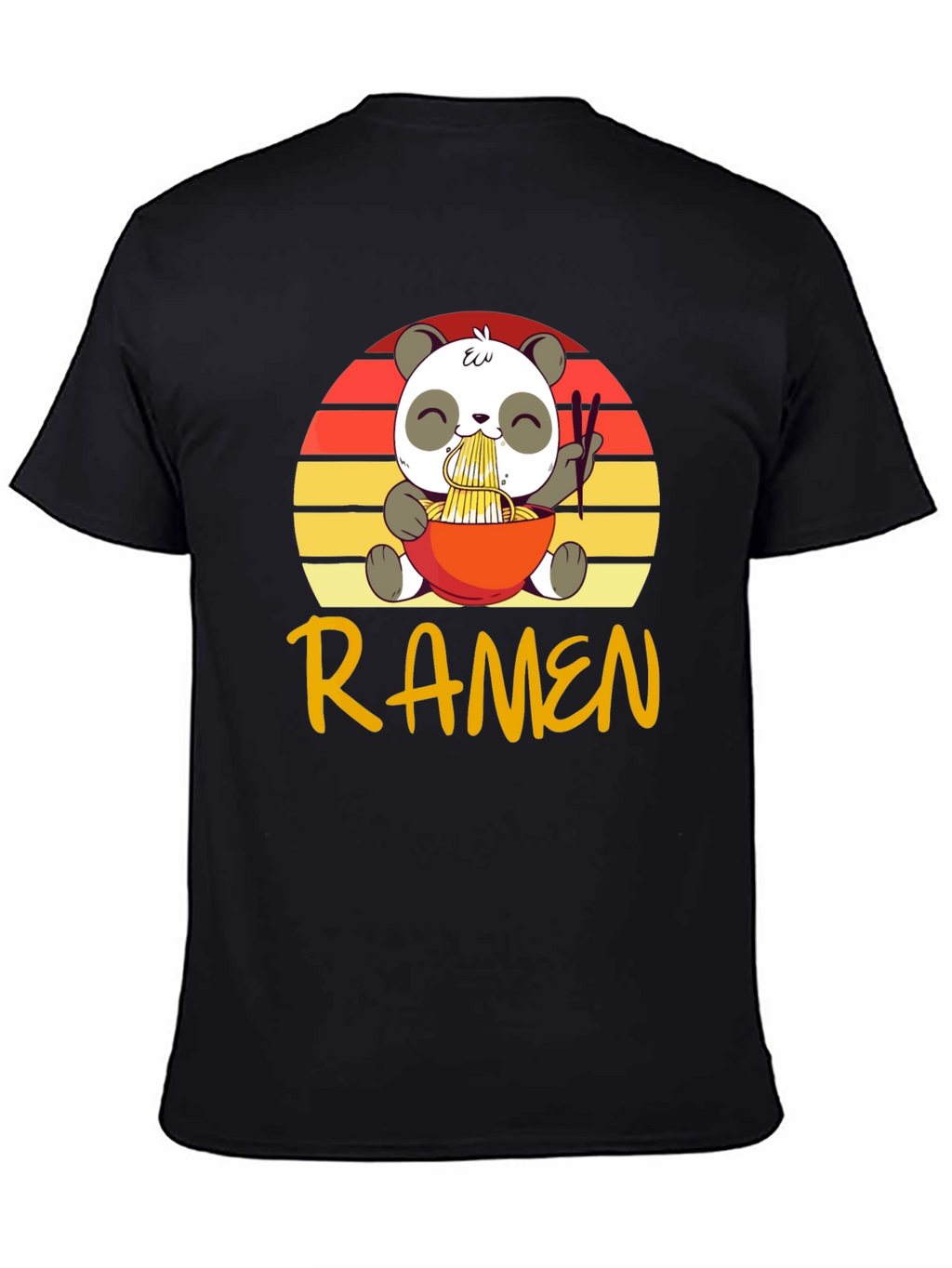 Cute Panda Ramen T-Shirt