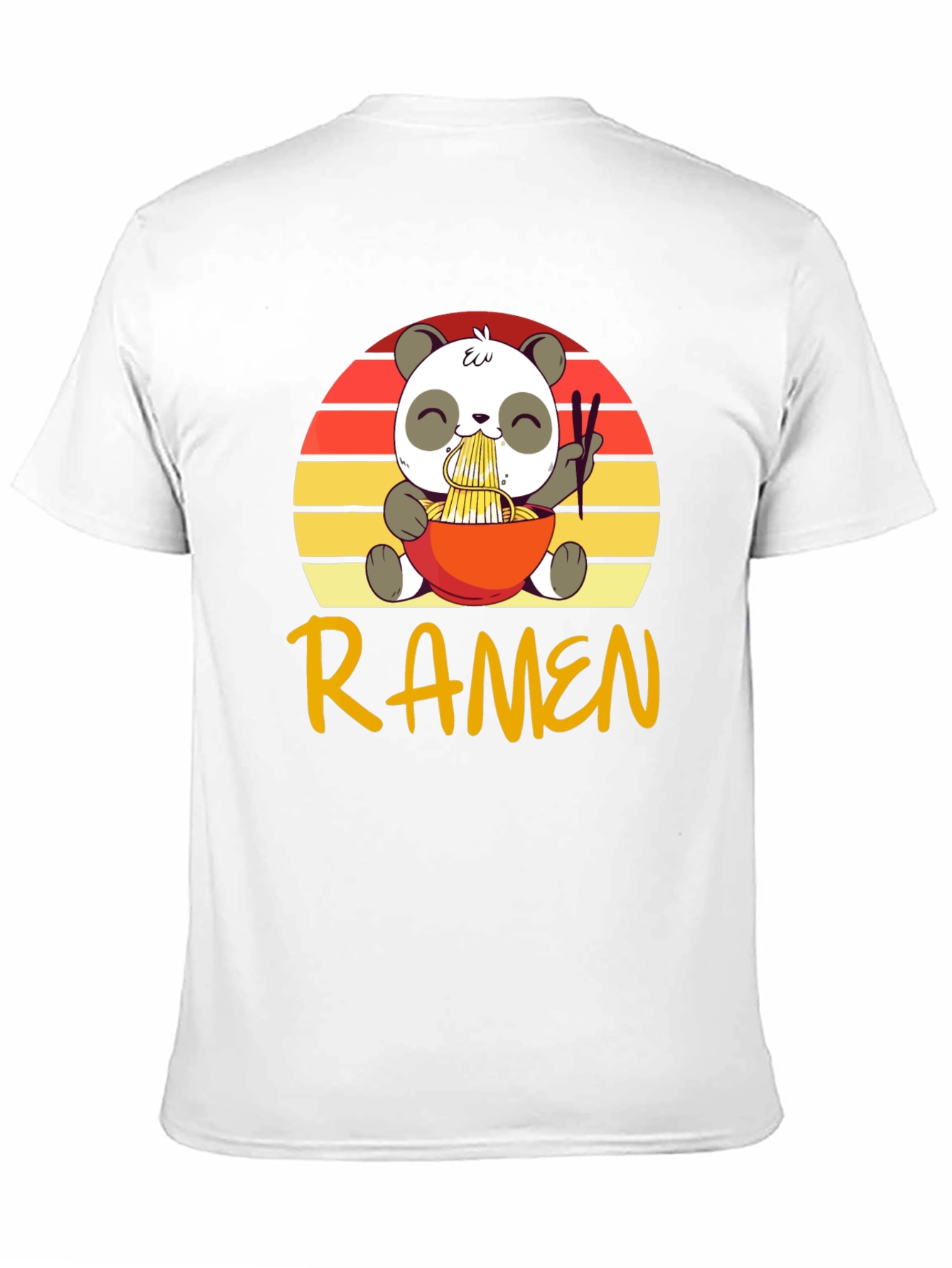 Cute Panda Ramen T-Shirt
