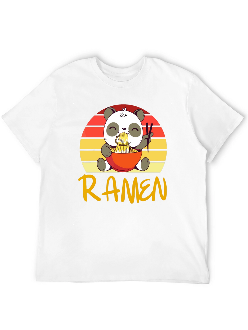Cute Panda Ramen T-Shirt