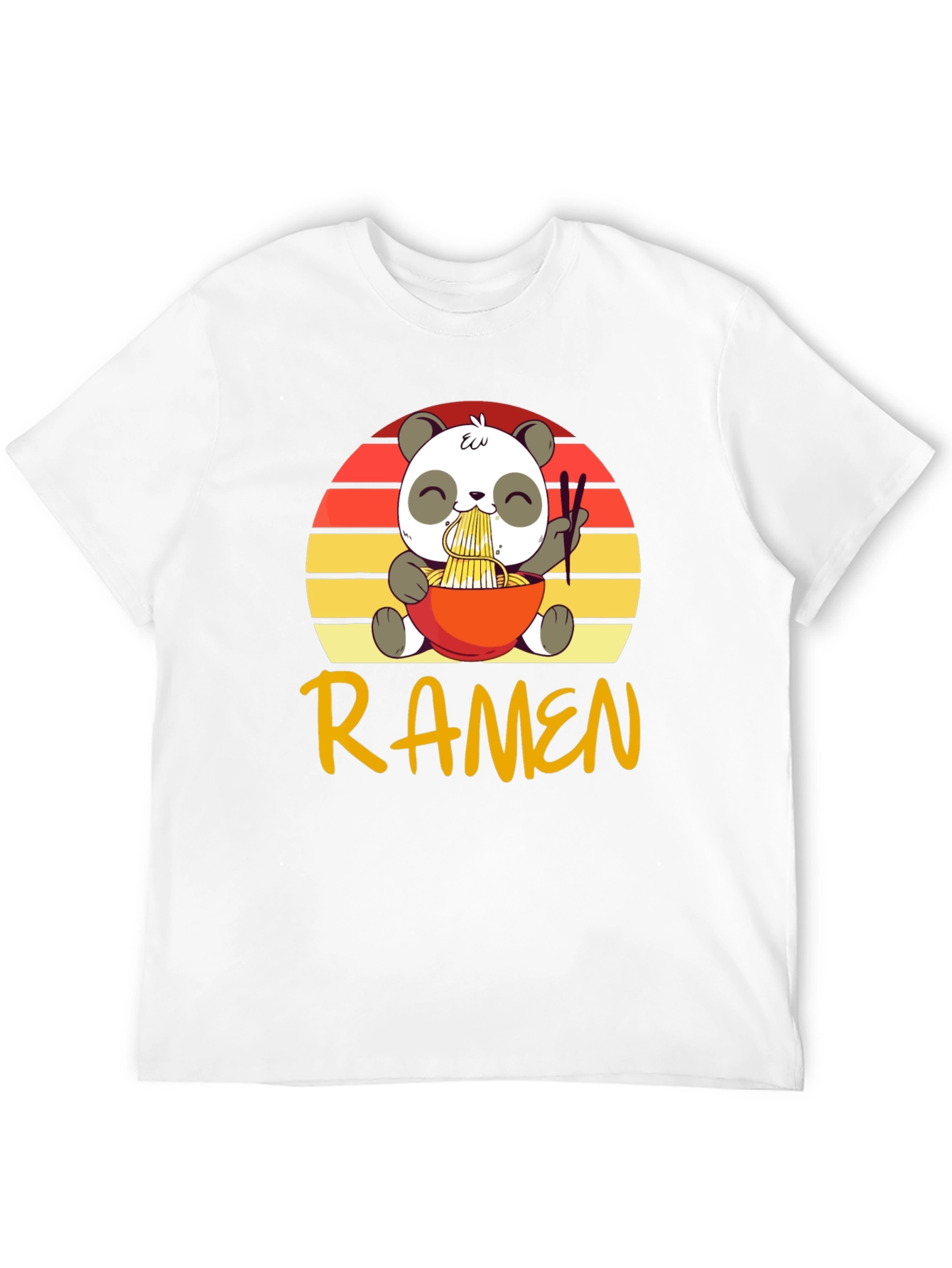 Cute Panda Ramen T-Shirt