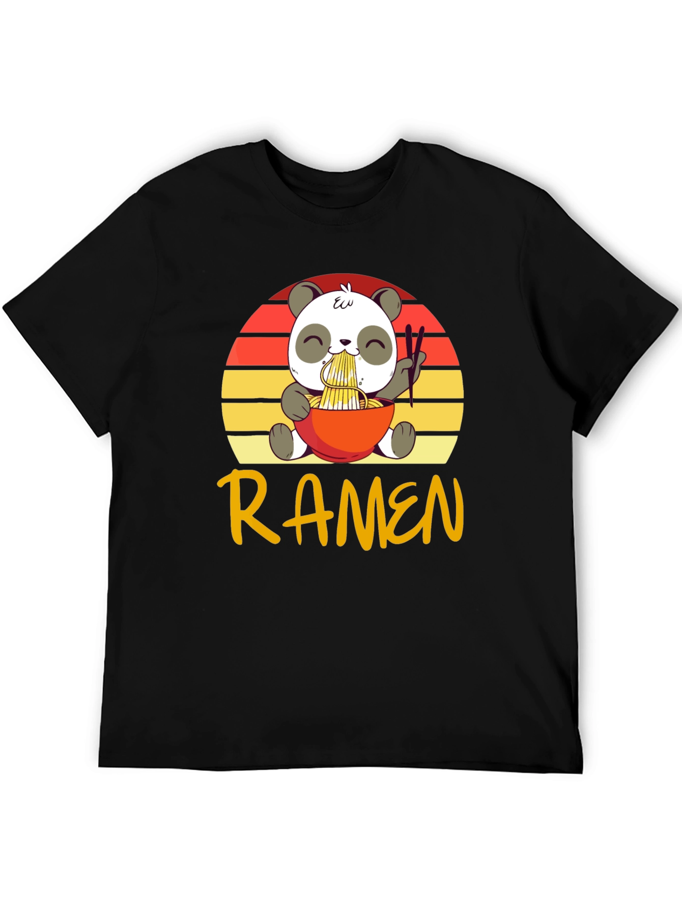 Cute Panda Ramen T-Shirt
