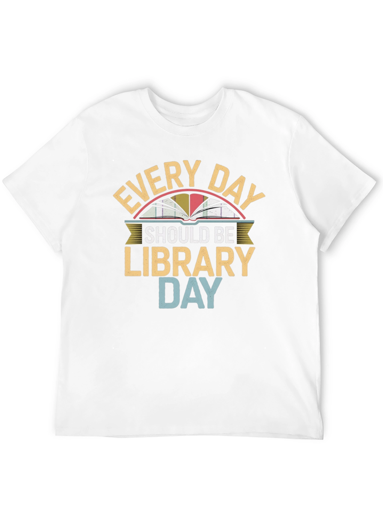Every Day Library Day Graphic Tee