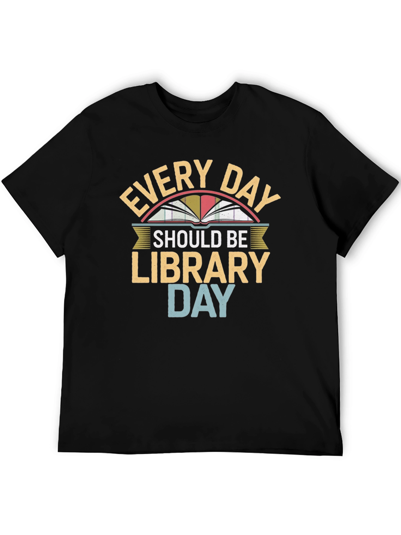 Every Day Library Day Graphic Tee