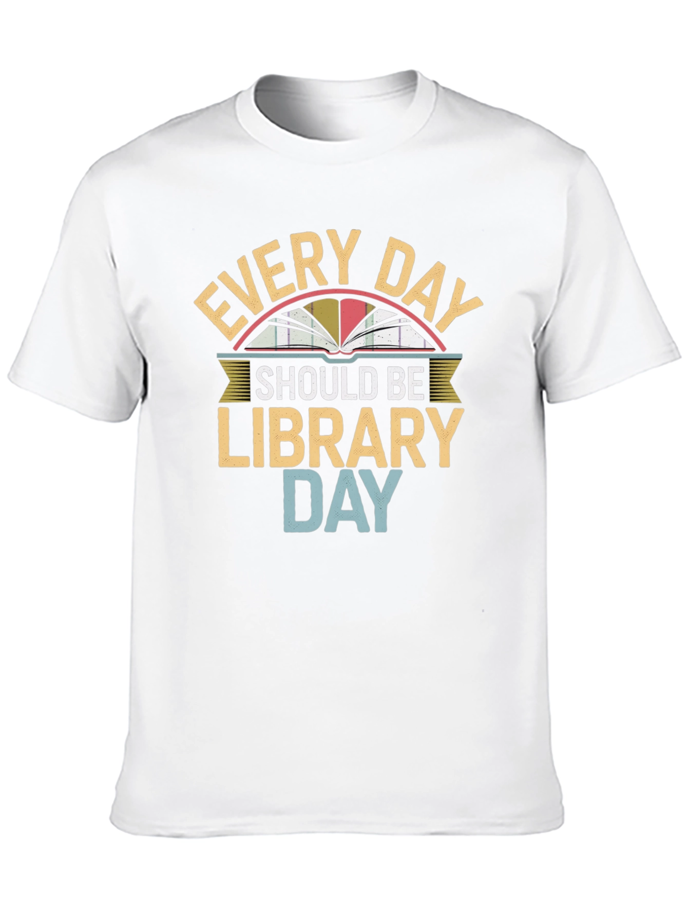 Every Day Library Day Graphic Tee