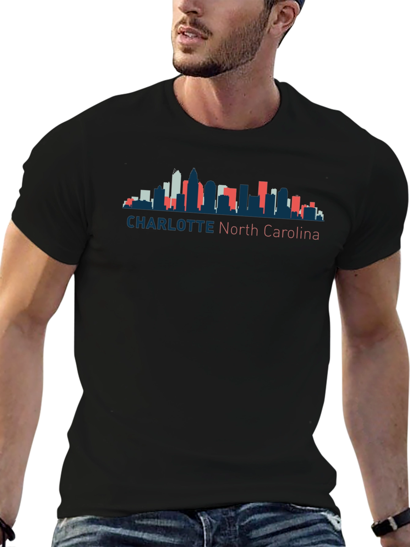 Charlotte Skyline T-Shirt