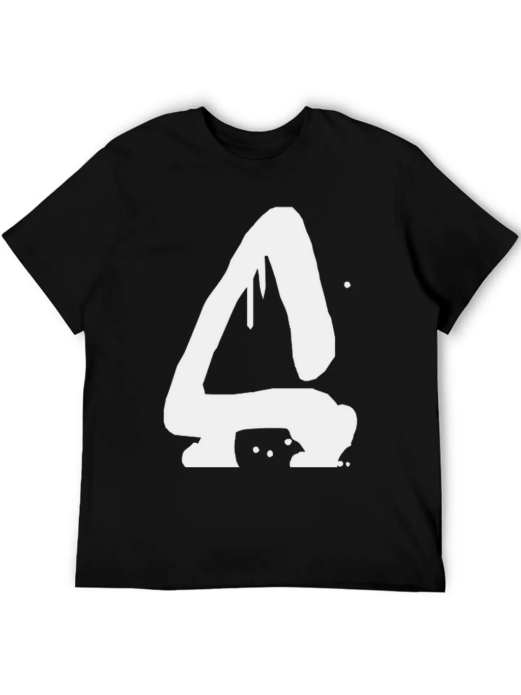 S Graffiti Drops Farbklex Spray Stylish Everyday T-Shirt – Unisex Basic Cotton Tee