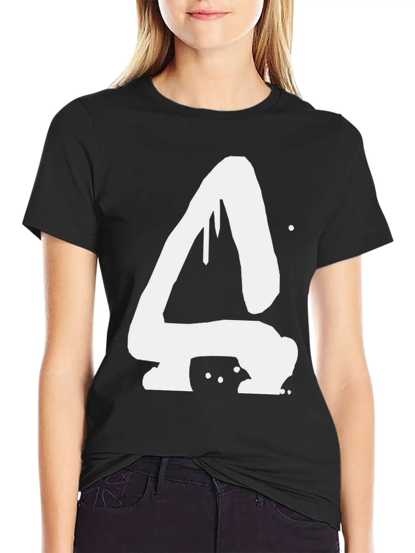 S Graffiti Drops Farbklex Spray Stylish Everyday T-Shirt – Unisex Basic Cotton Tee