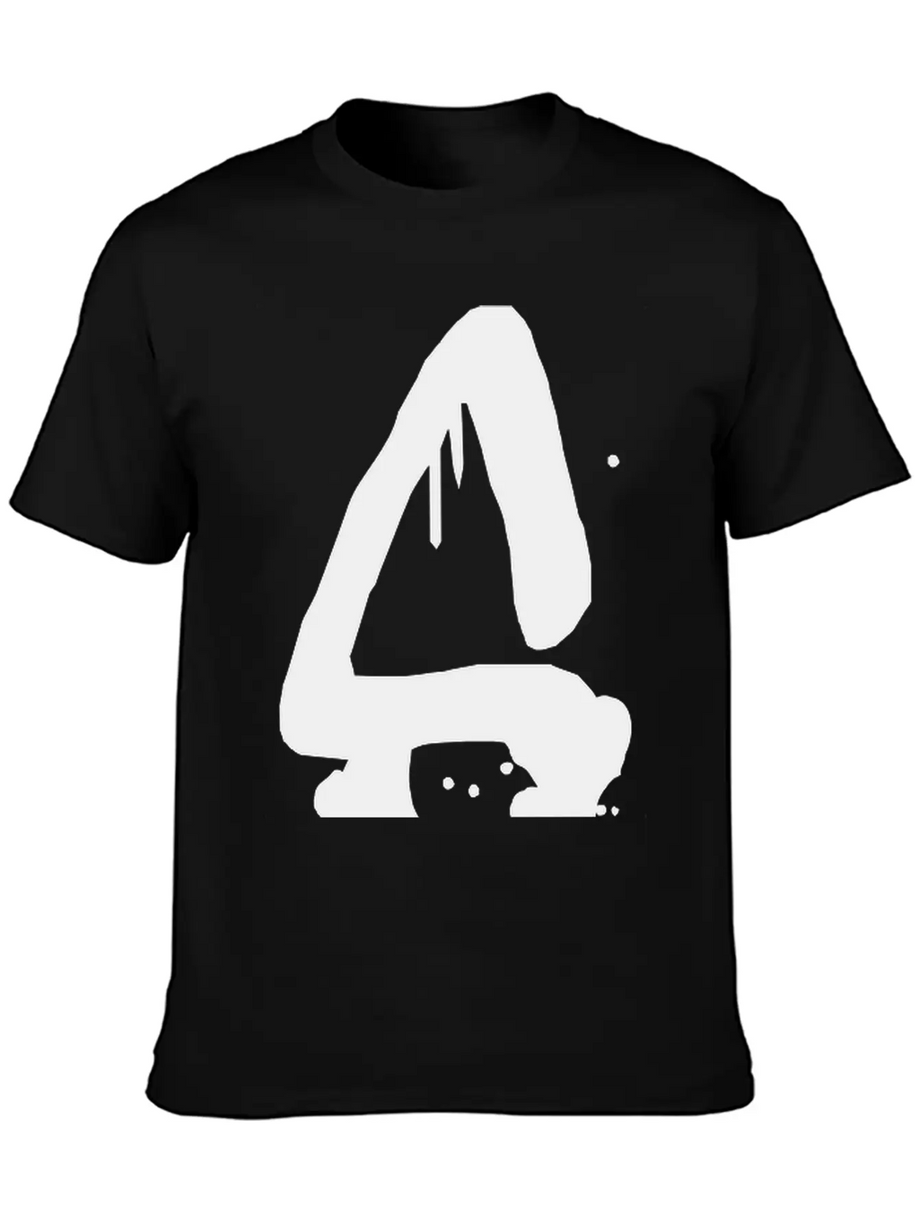 S Graffiti Drops Farbklex Spray Stylish Everyday T-Shirt – Unisex Basic Cotton Tee