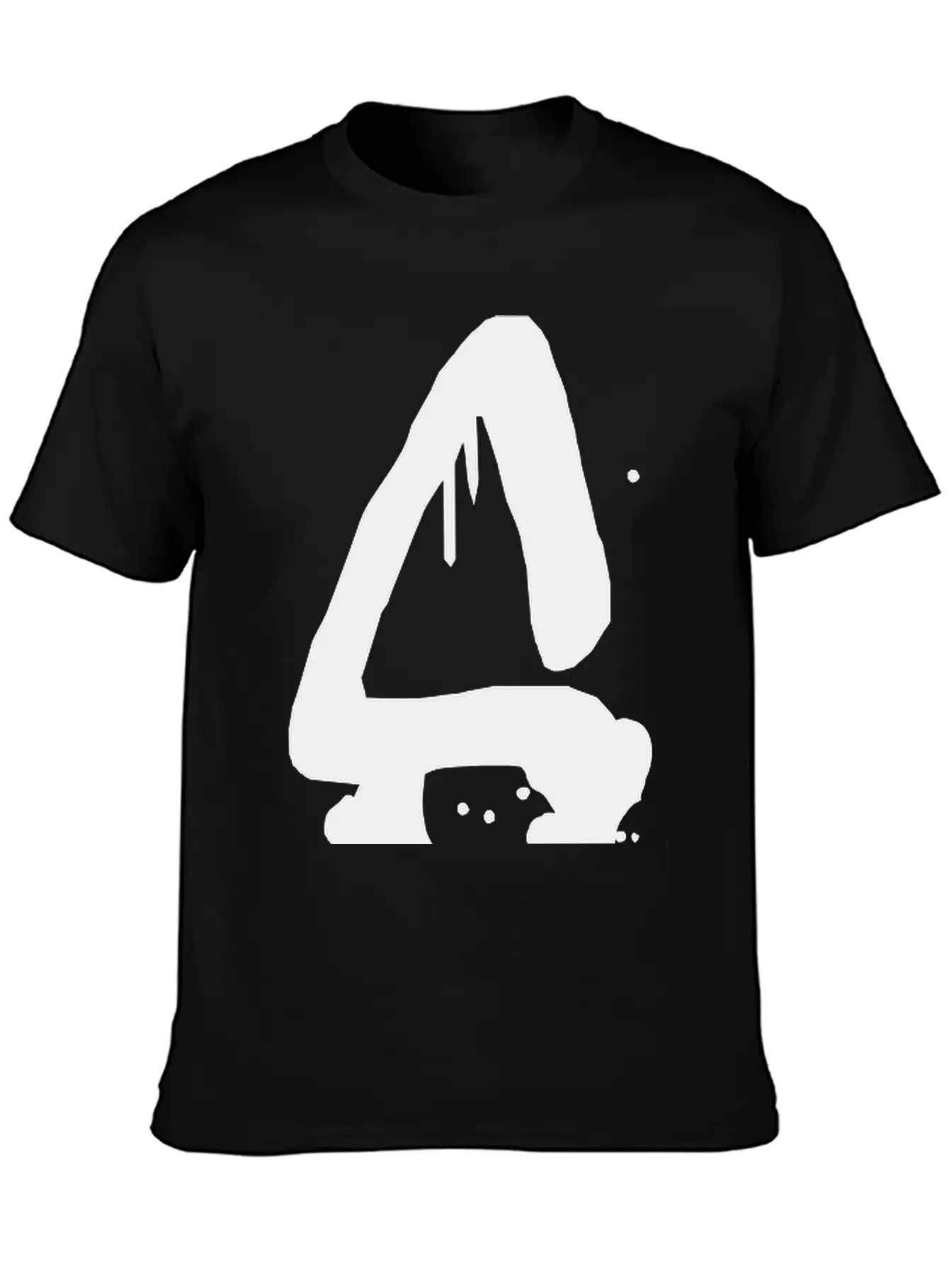 S Graffiti Drops Farbklex Spray Stylish Everyday T-Shirt – Unisex Basic Cotton Tee