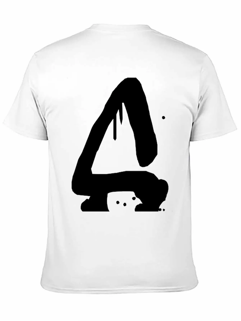S Graffiti Drops Farbklex Spray Stylish Everyday T-Shirt – Unisex Basic Cotton Tee