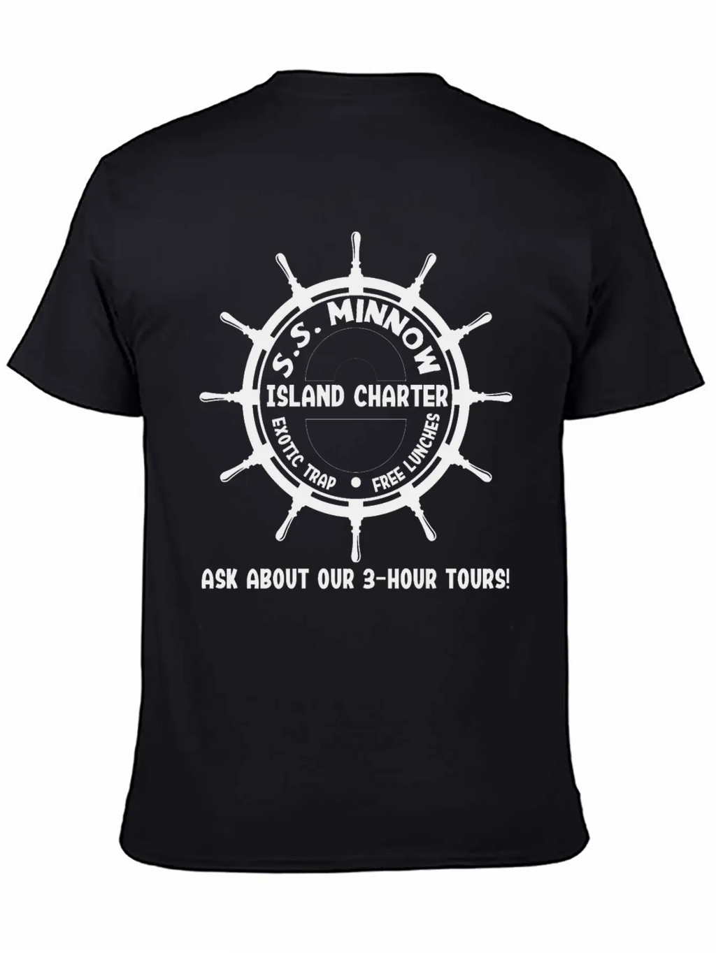 S S Minnow Tour Ask About The 3 Hour Tour On Classic Fit Graphic Tee For Daily Comfort – Unisex Cotton Shirt