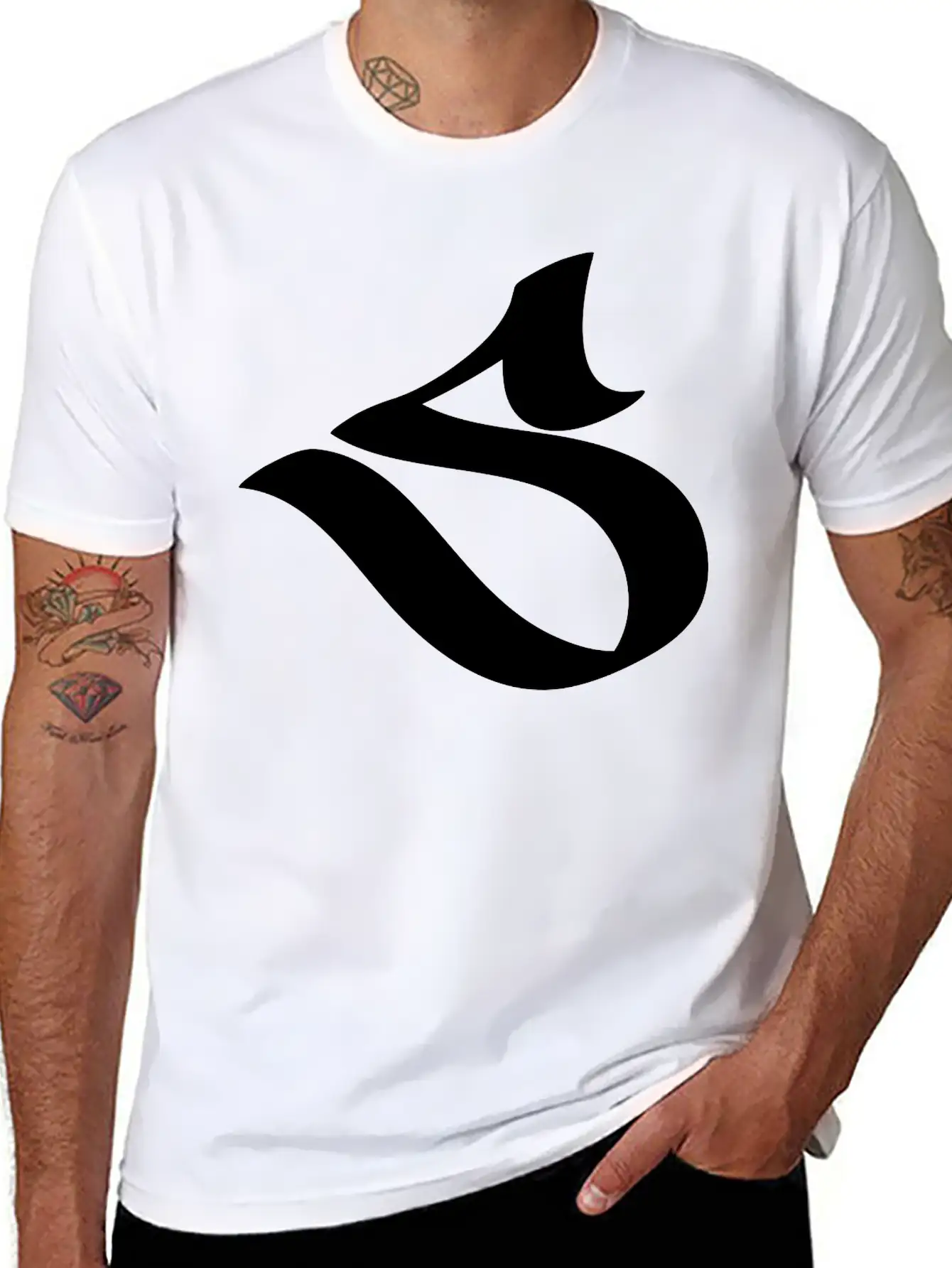 S Unisex Short Sleeve Soft Cotton T-Shirt – Casual Everyday Wear