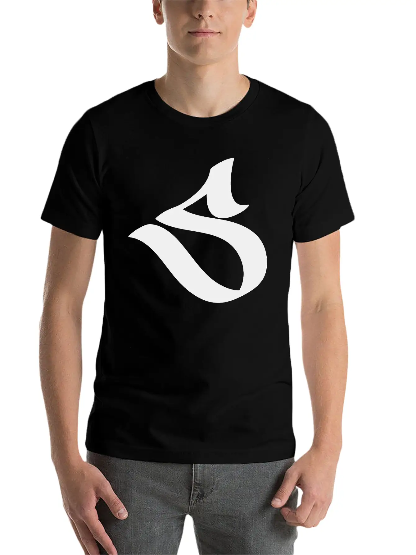 S Unisex Short Sleeve Soft Cotton T-Shirt – Casual Everyday Wear
