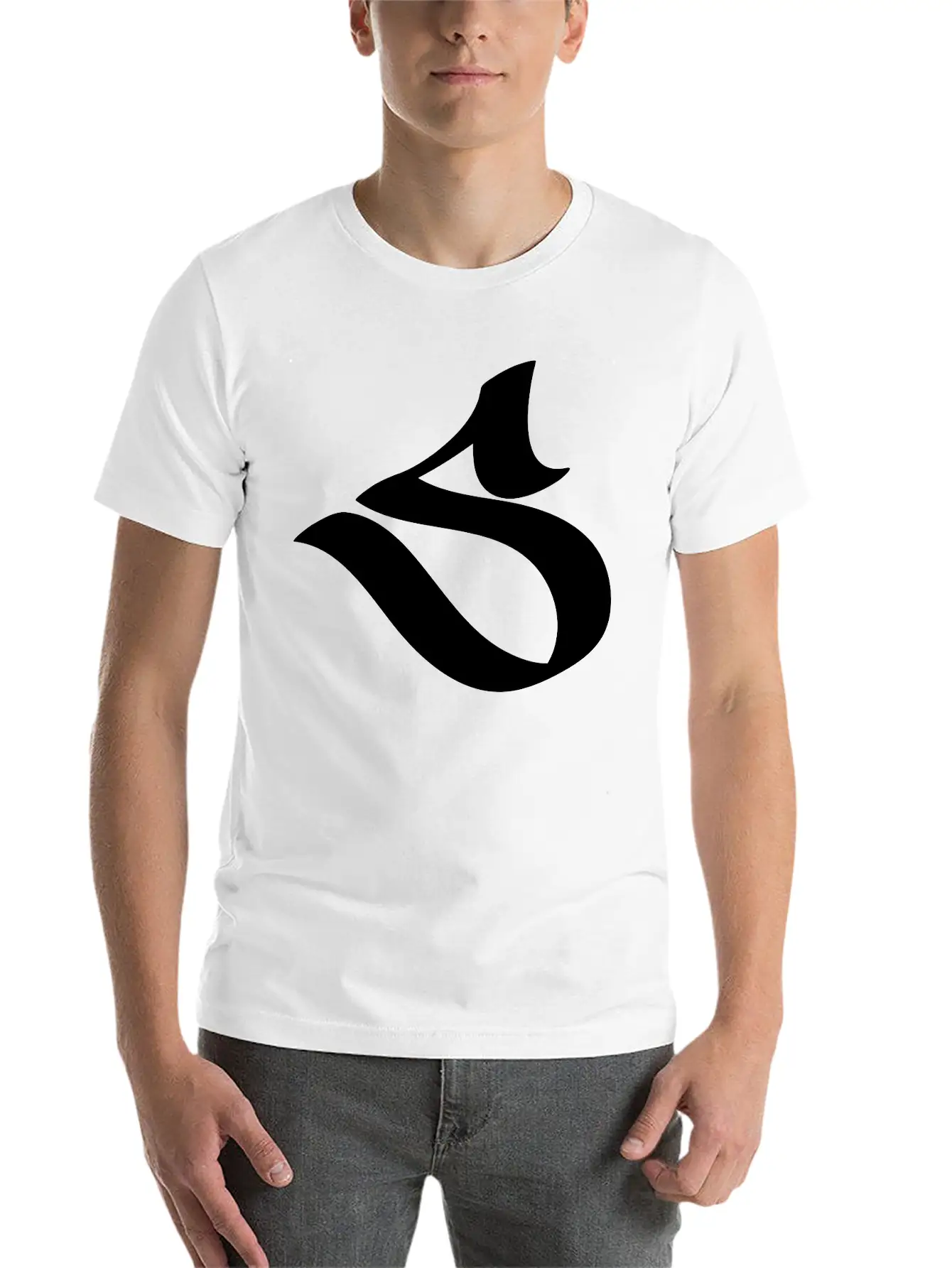S Unisex Short Sleeve Soft Cotton T-Shirt – Casual Everyday Wear