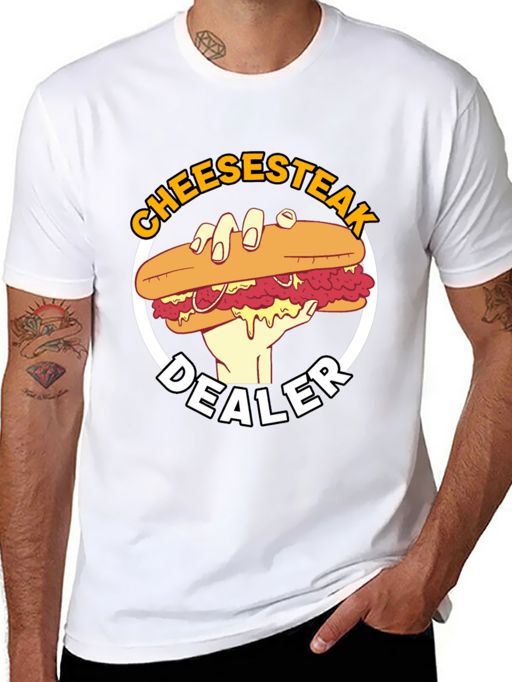 Cheesesteak Dealer Graphic Tee