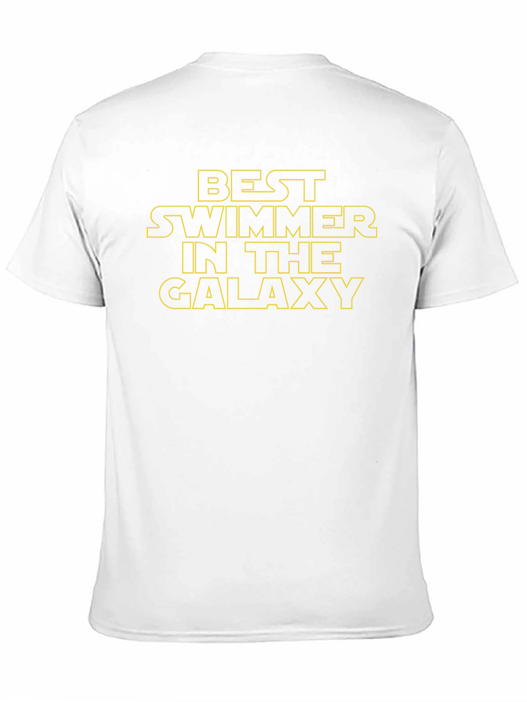 Best Swimmer in the Galaxy Black T-Shirt