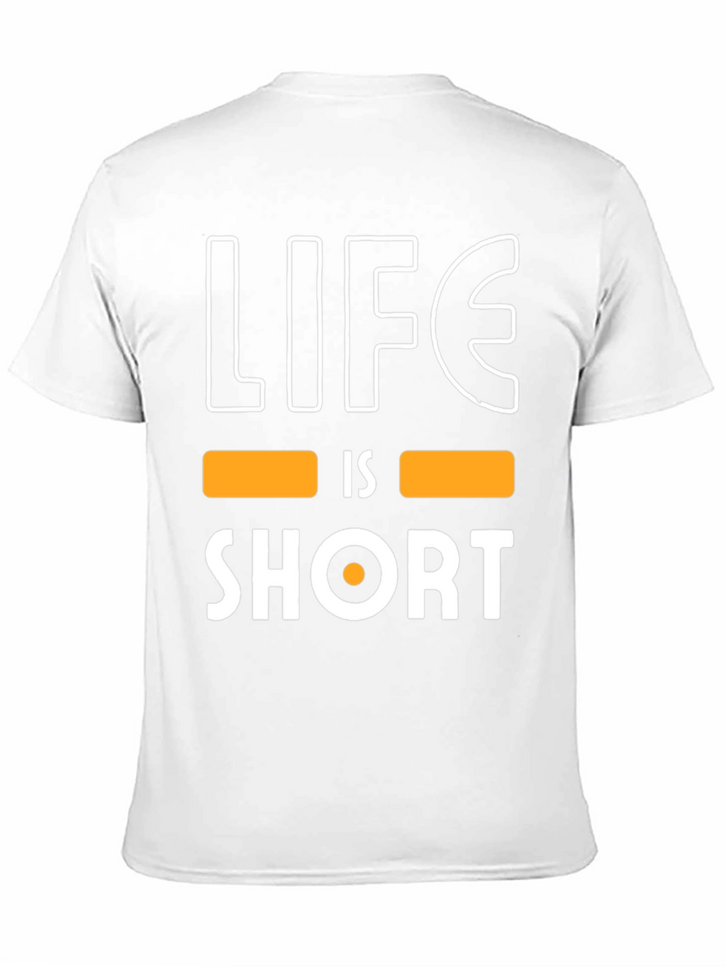 Life is Short Graphic Tee - Black