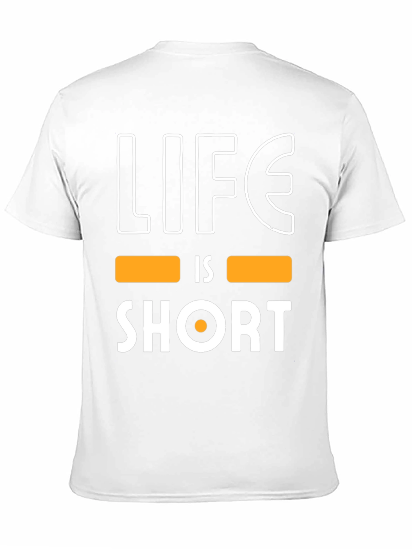 Life is Short Graphic Tee - Black