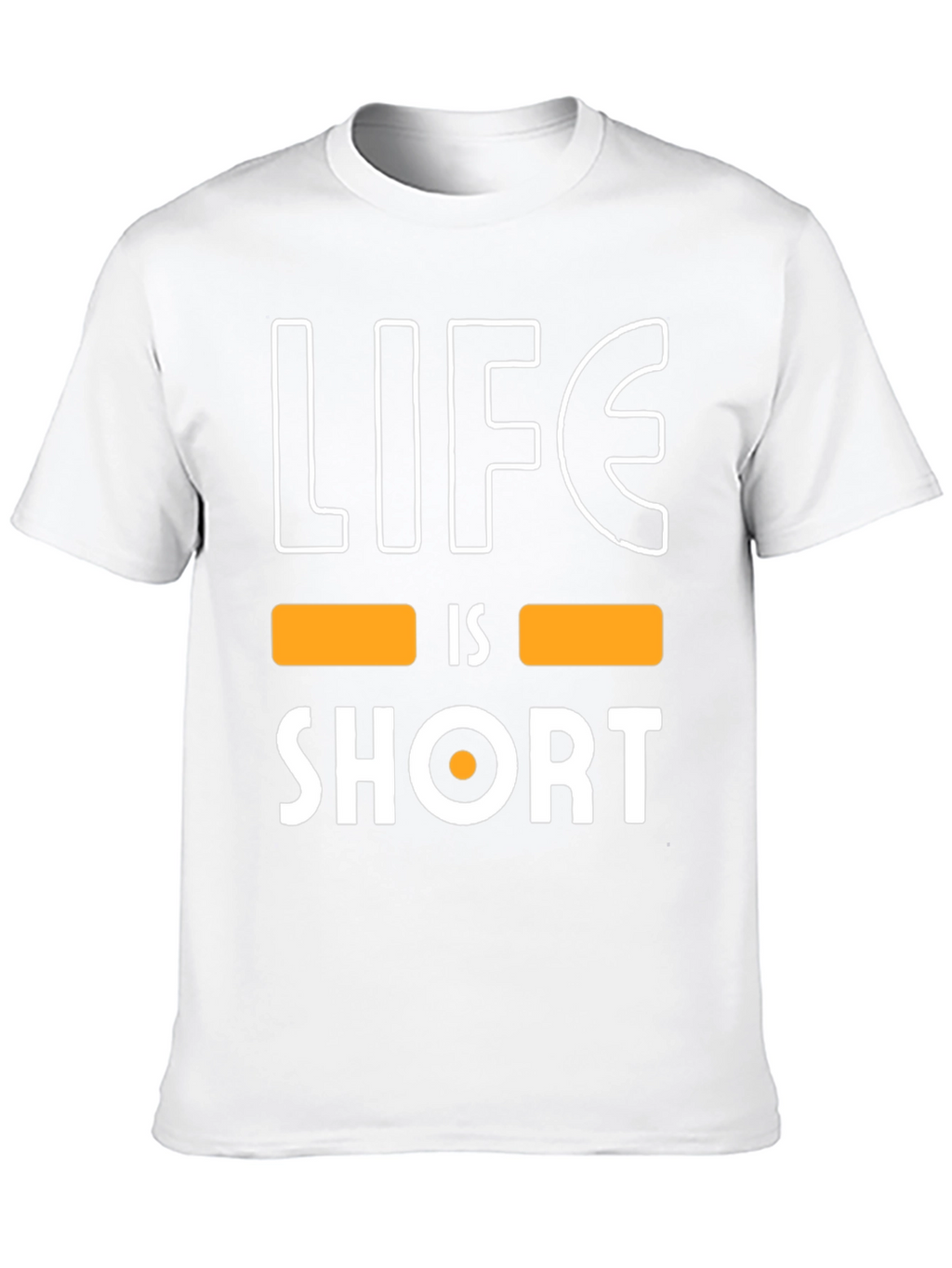 Life is Short Graphic Tee - Black