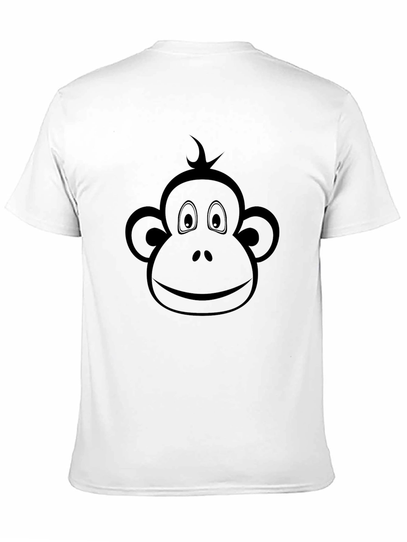 Monkey Face Graphic Tee - Classic Black T-Shirt