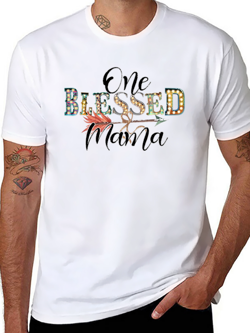 One Blessed Mama Graphic Tee