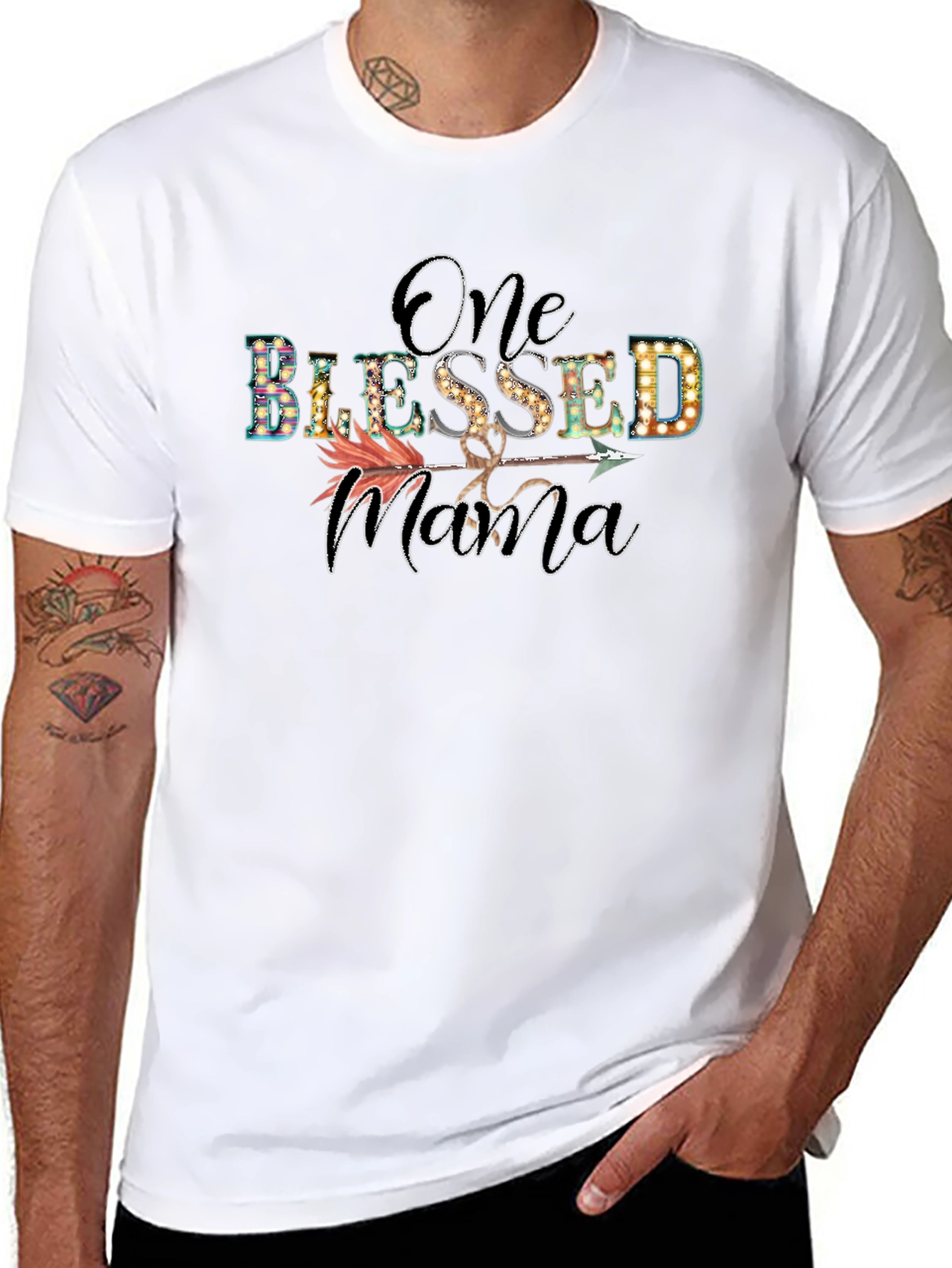 One Blessed Mama Graphic Tee