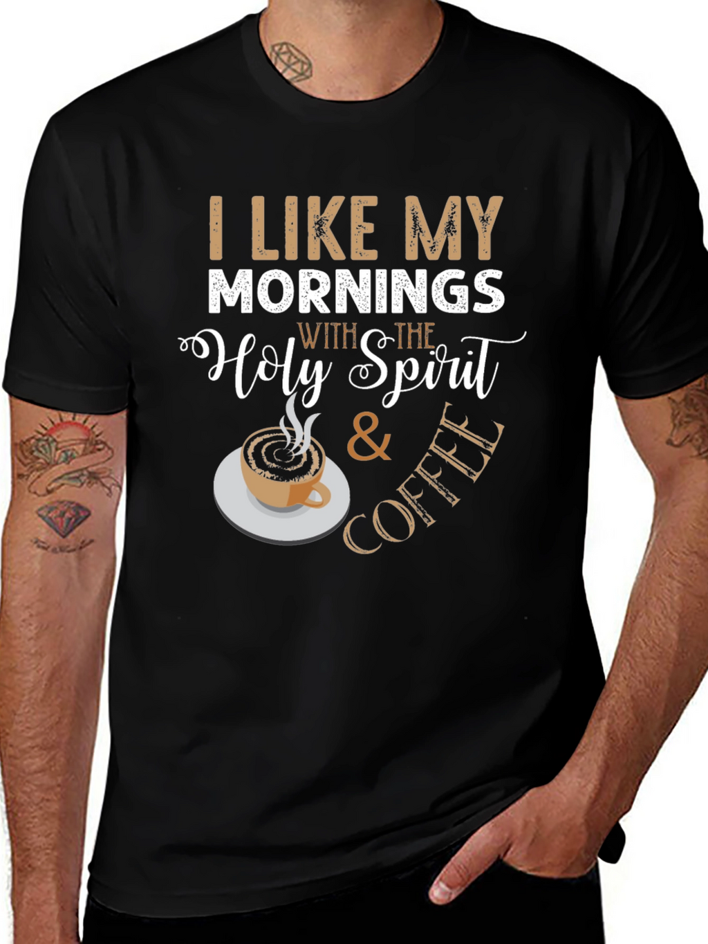 Holy Spirit & Coffee T-Shirt