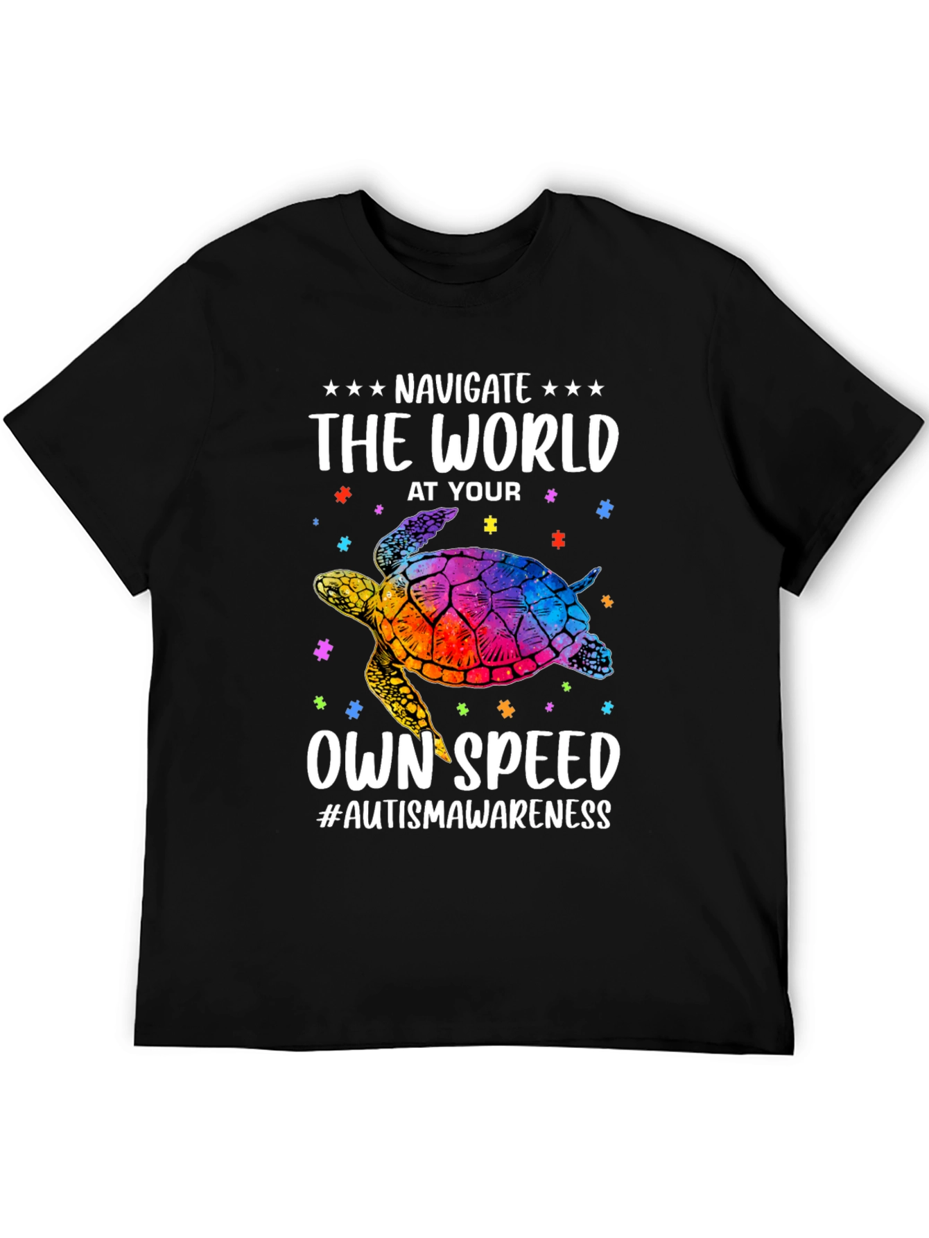 Autism Awareness Turtle T-Shirt