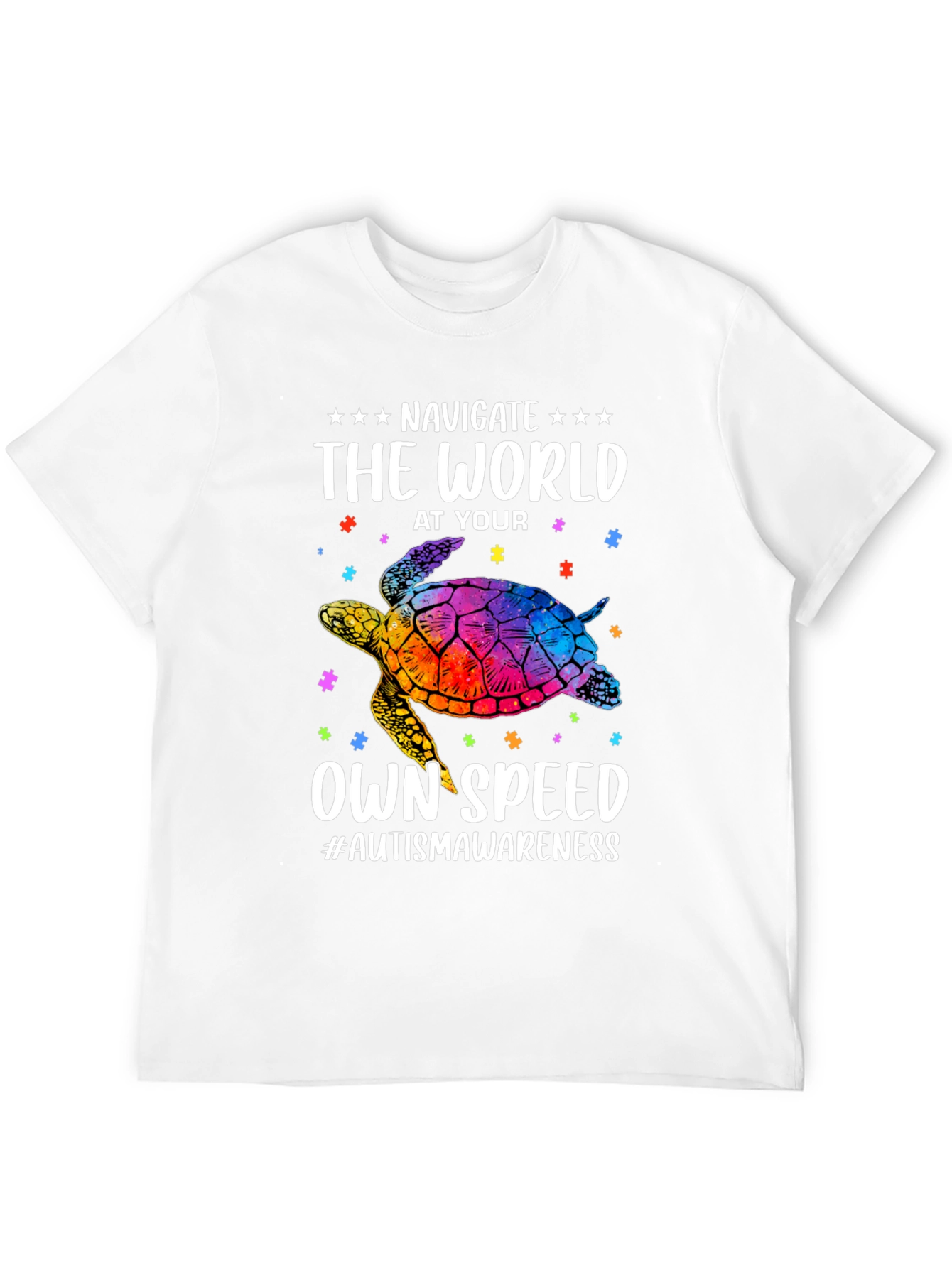 Autism Awareness Turtle T-Shirt