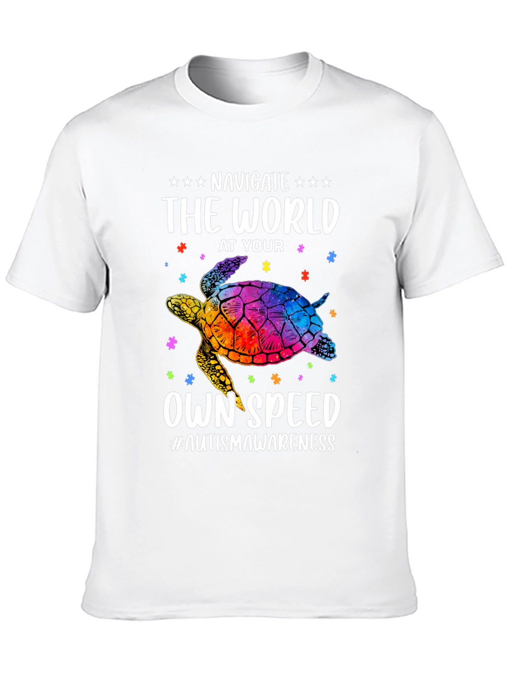 Autism Awareness Turtle T-Shirt