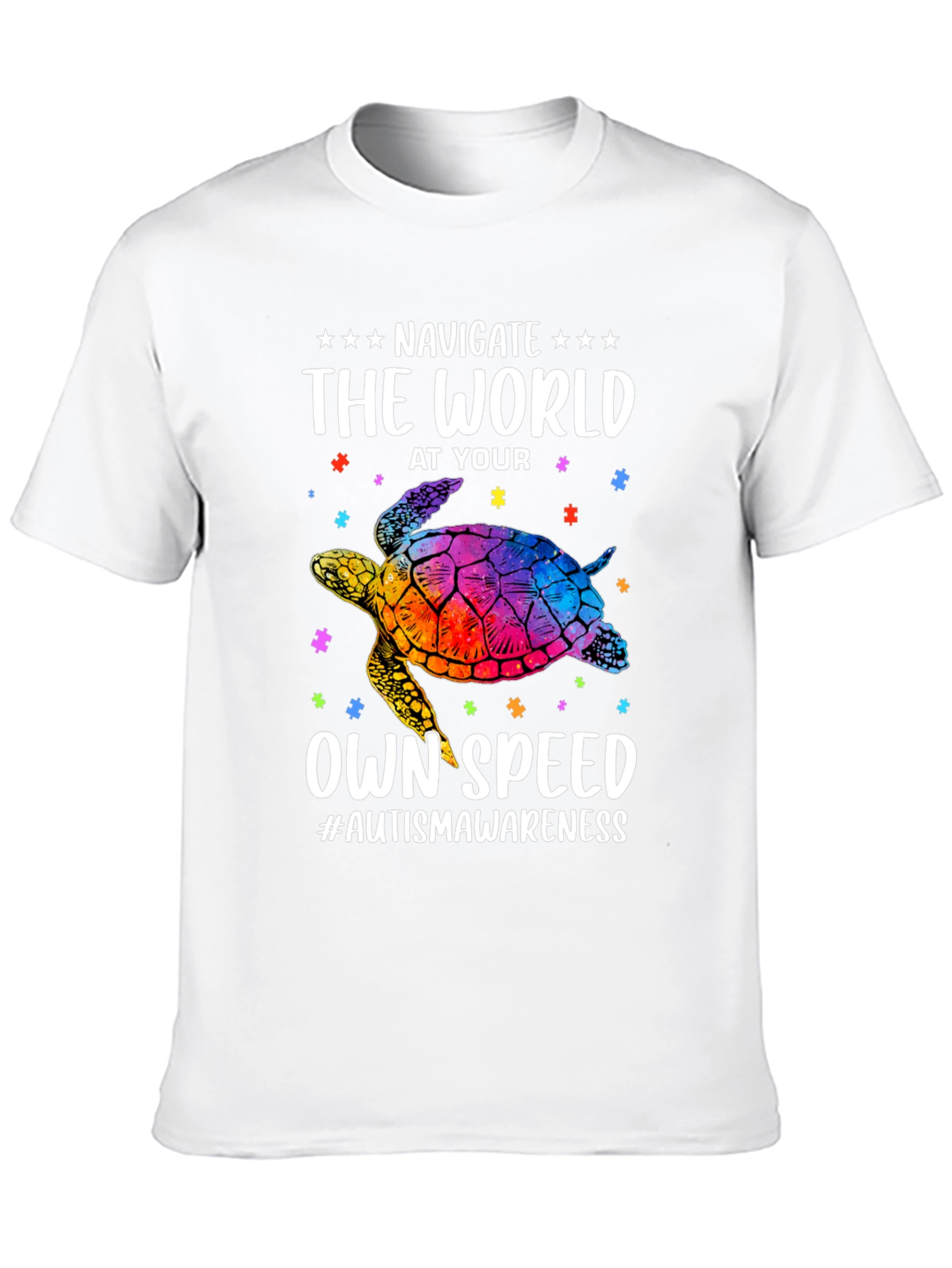 Autism Awareness Turtle T-Shirt