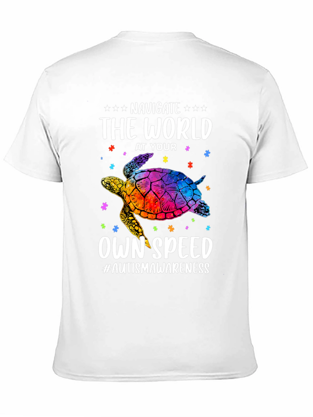 Autism Awareness Turtle T-Shirt