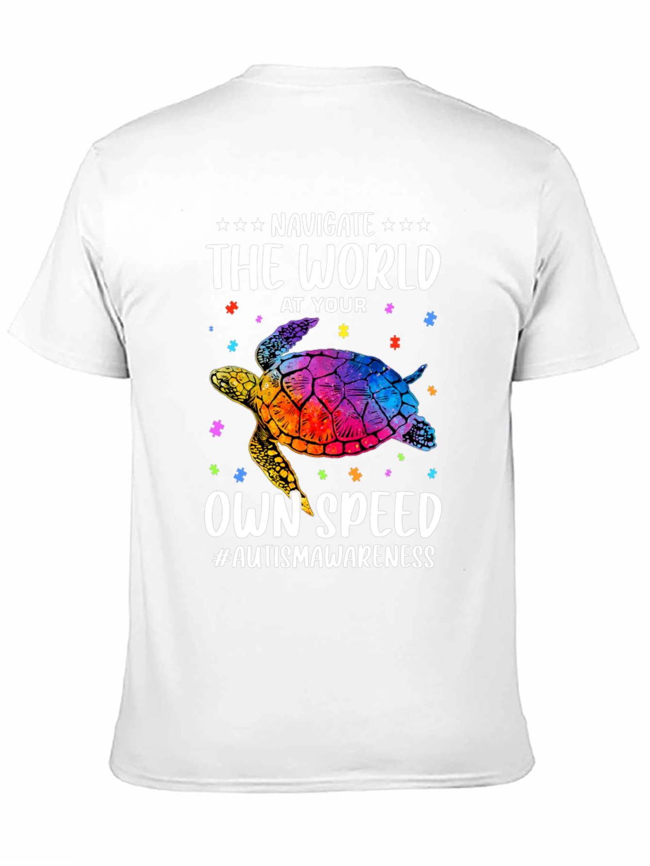Autism Awareness Turtle T-Shirt