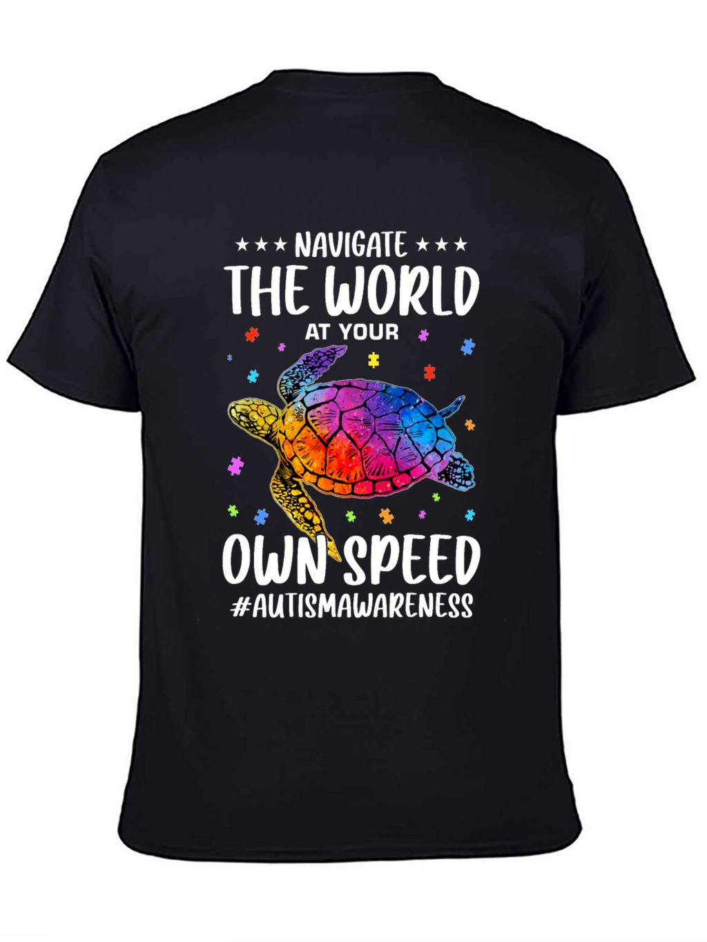Autism Awareness Turtle T-Shirt