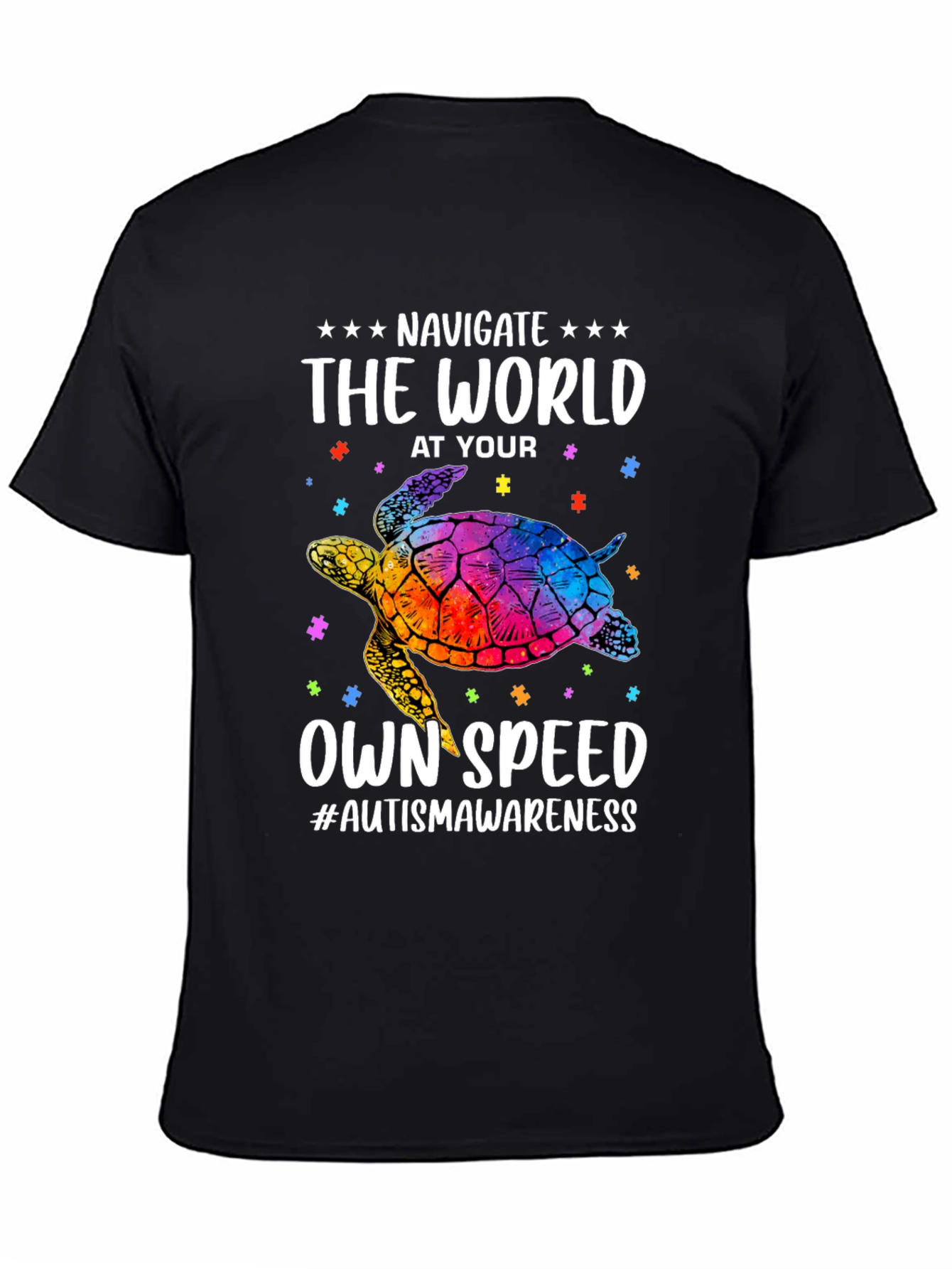 Autism Awareness Turtle T-Shirt