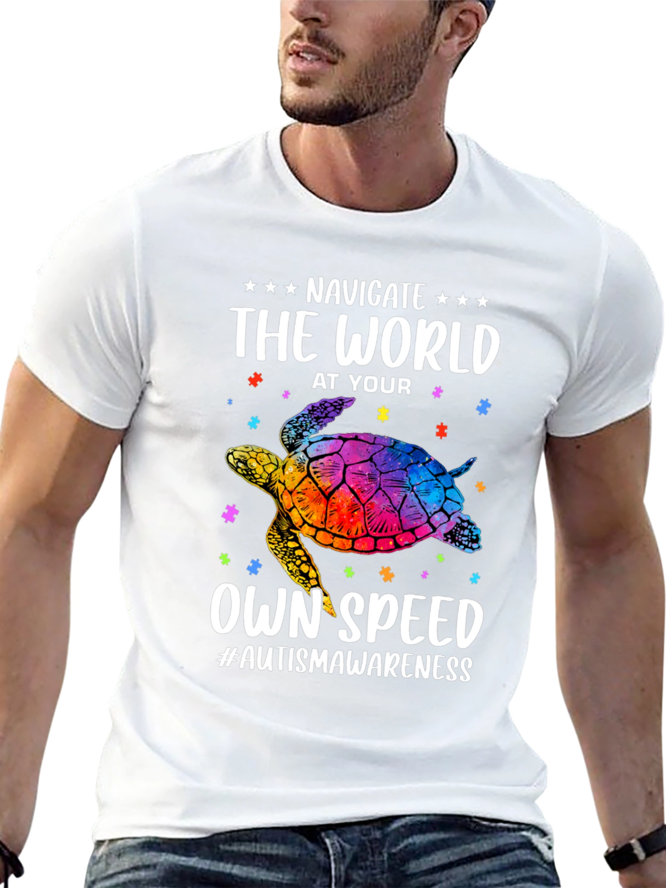 Autism Awareness Turtle T-Shirt