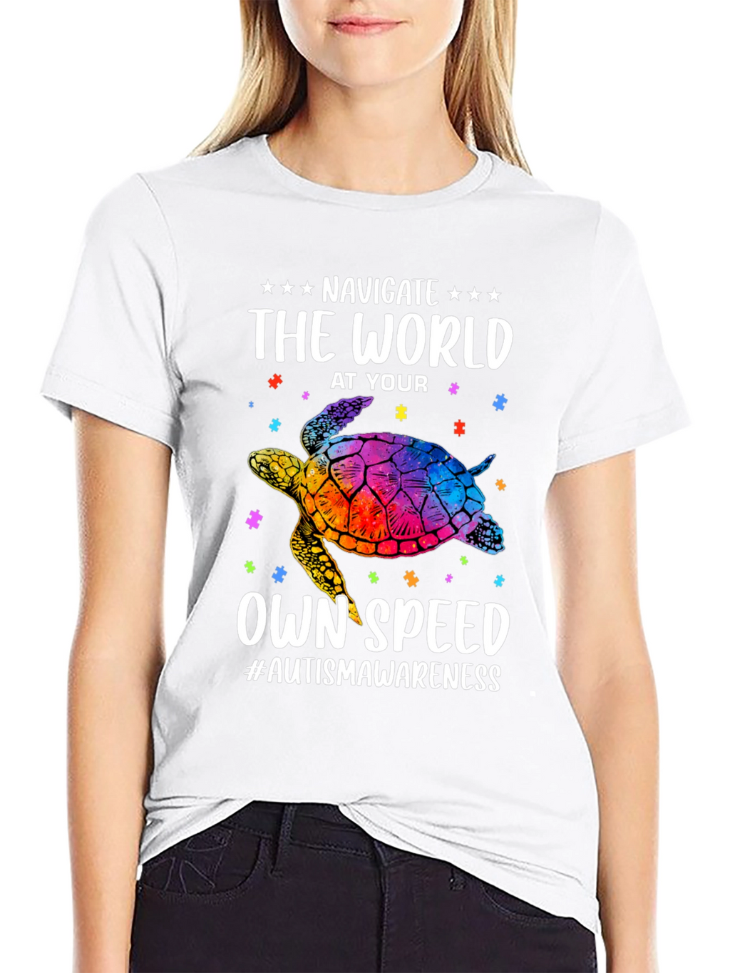 Autism Awareness Turtle T-Shirt