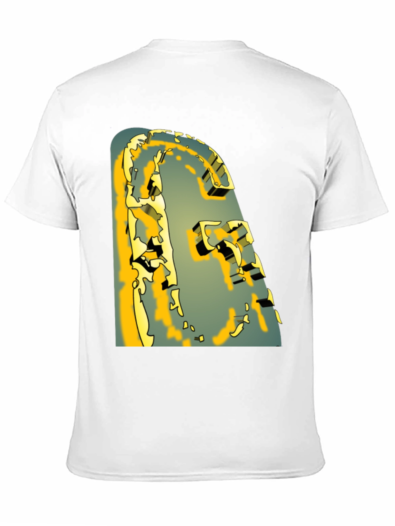 Abstract Graphic Print T-Shirt - Modern Art Tee