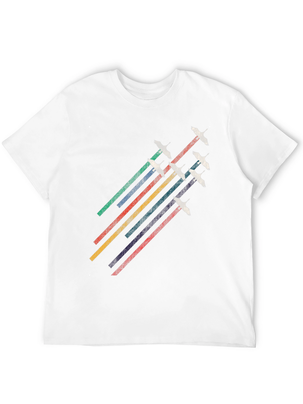 Retro Crane Flight Graphic Tee