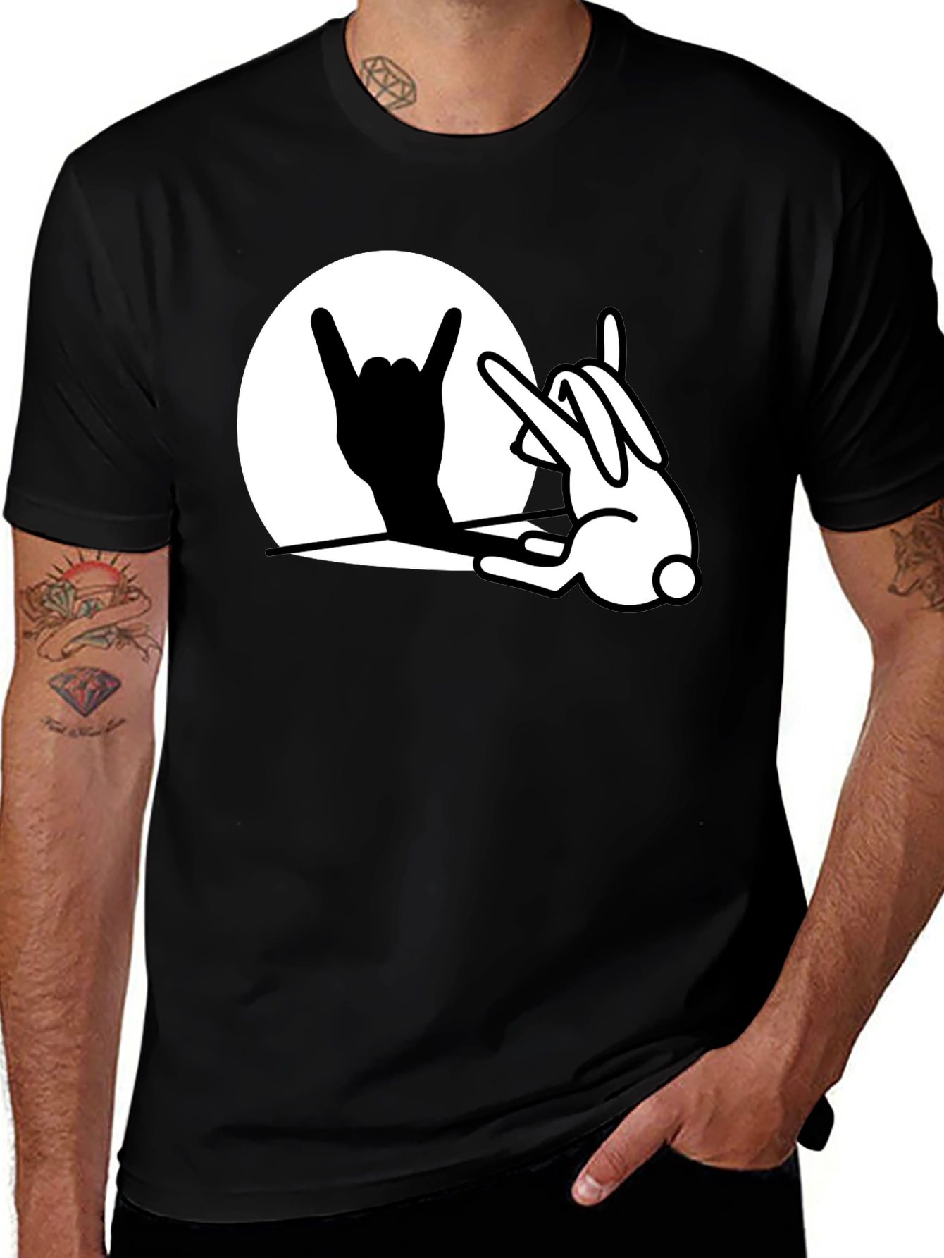 Rock On Bunny T-Shirt