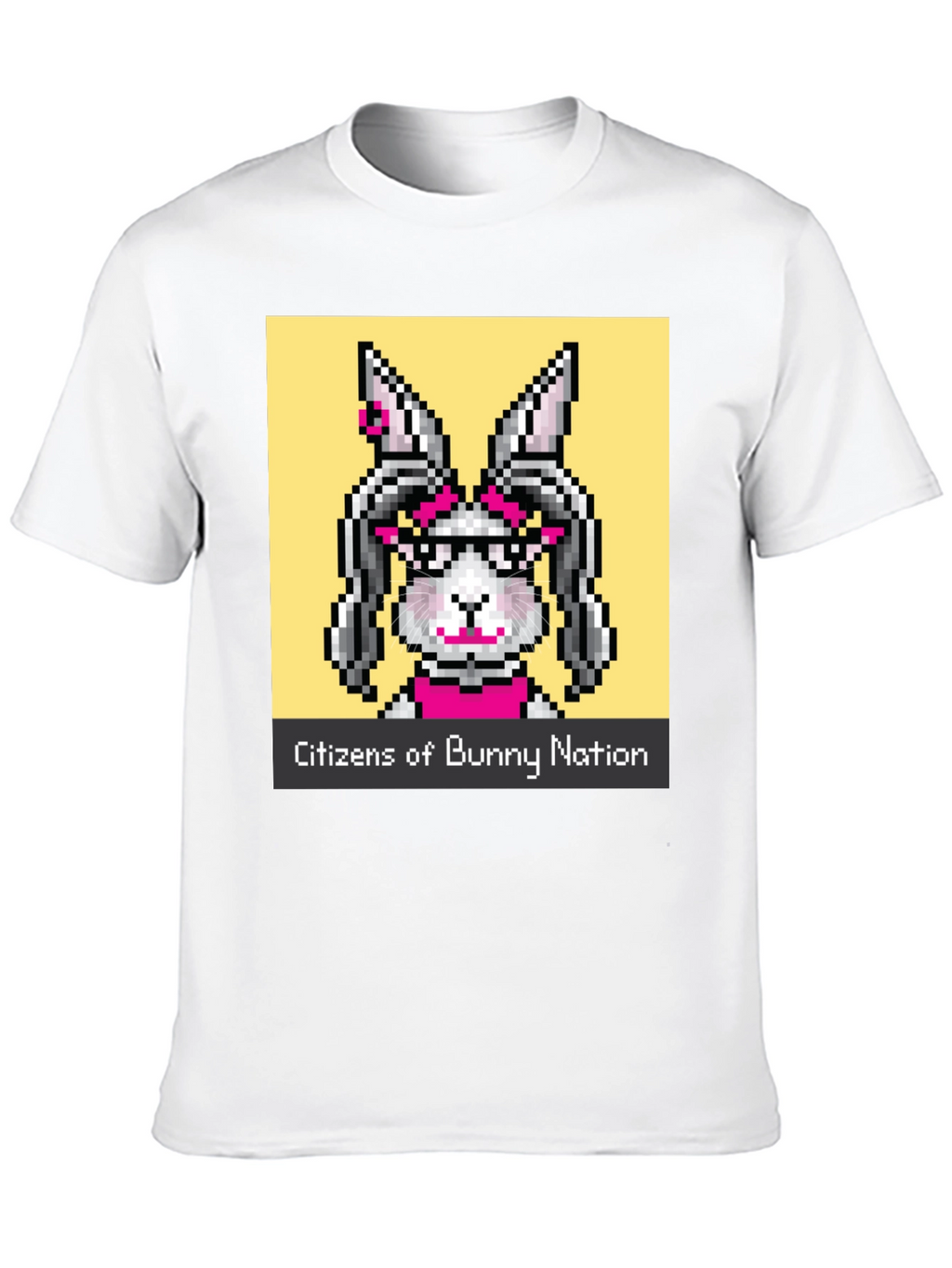 Citizens of Bunny Nation Black T-Shirt