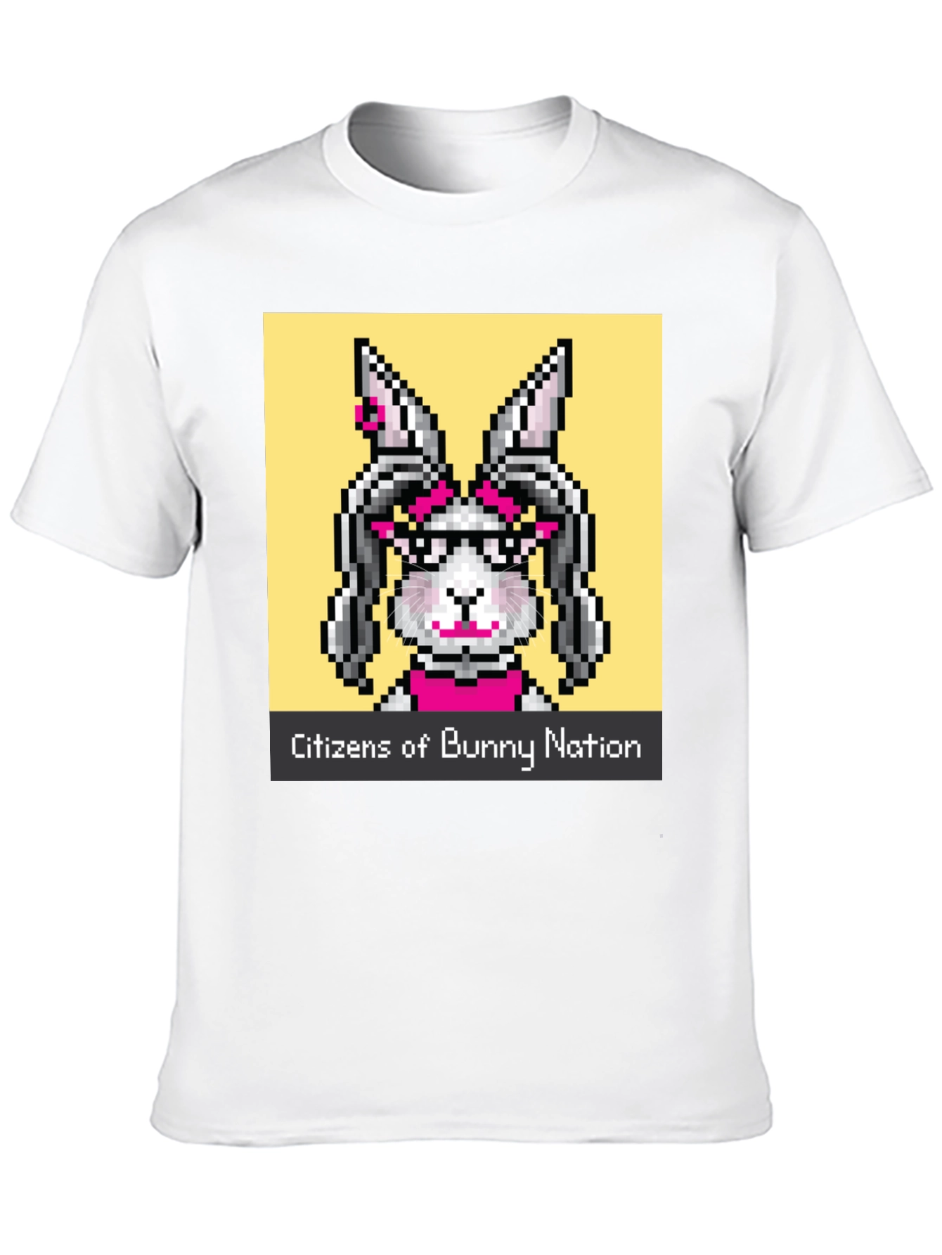Citizens of Bunny Nation Black T-Shirt