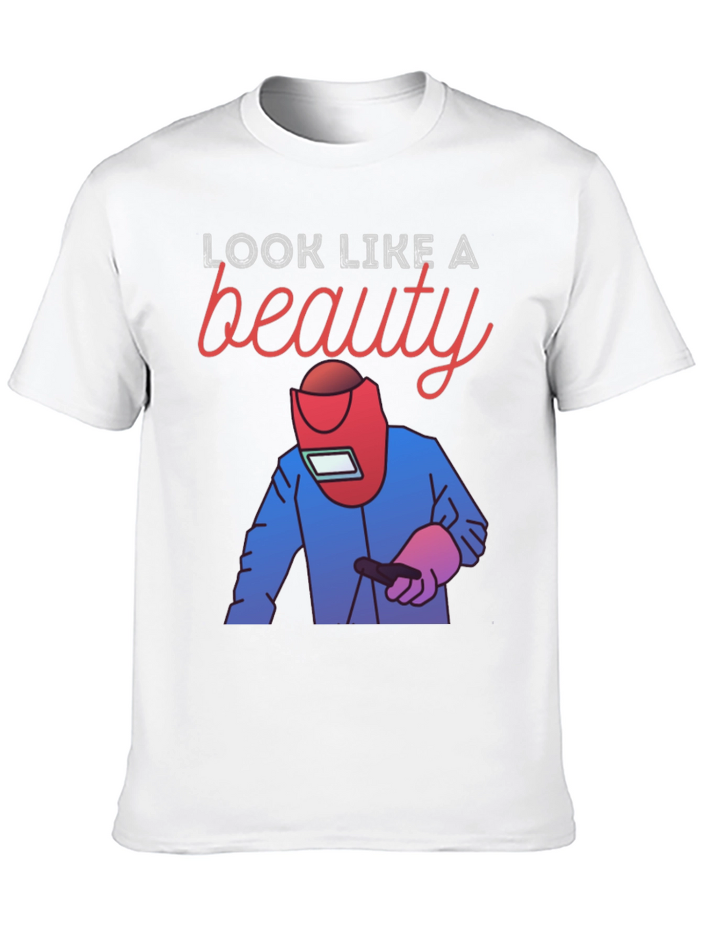 Welder Beauty Graphic Tee - Black Cotton T-Shirt