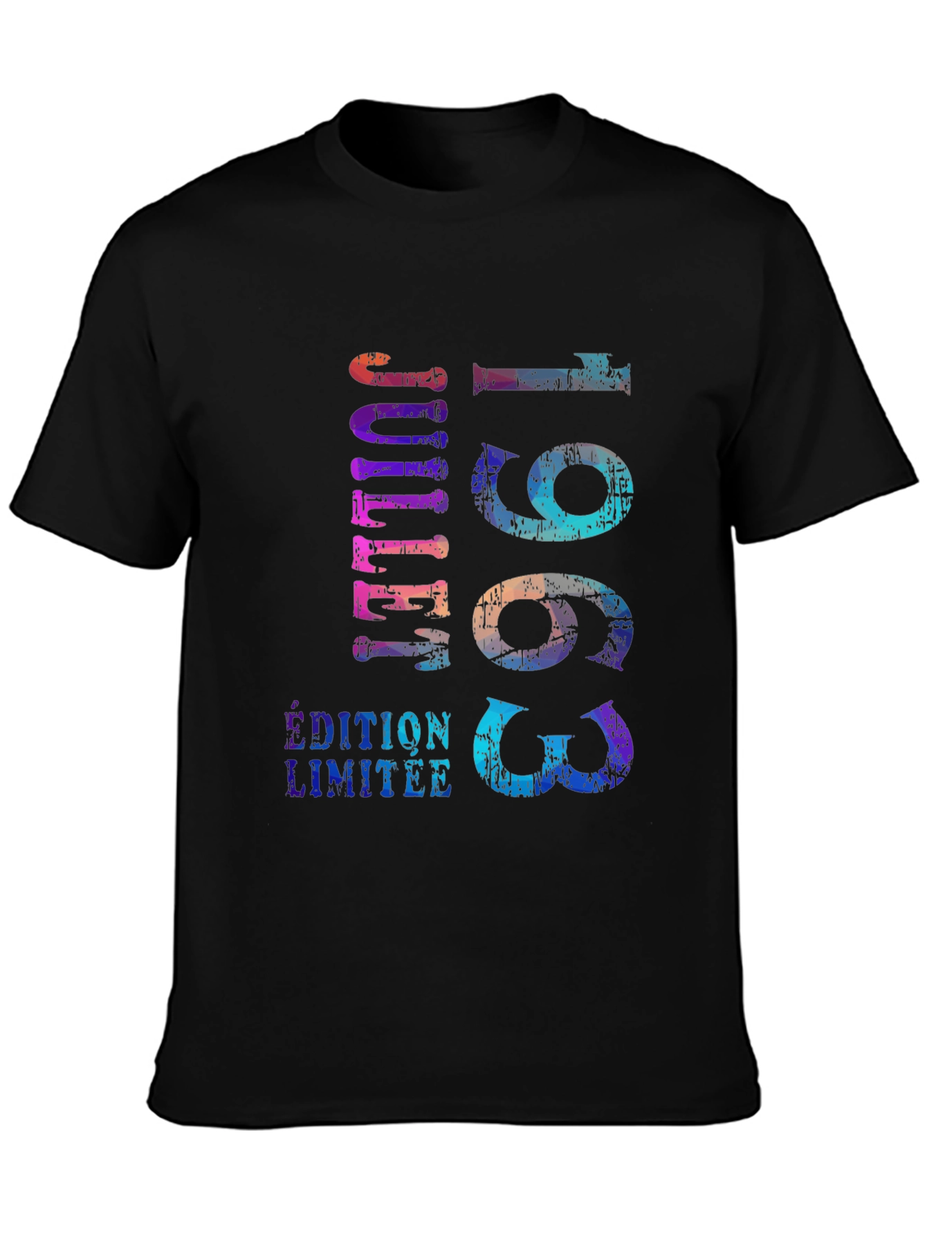 July 1963 Limited Edition Black T-Shirt