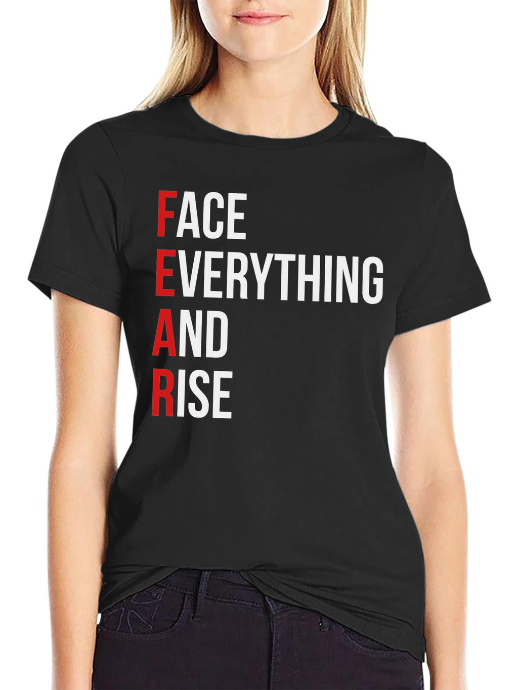 Motivational FEAR Graphic T-Shirt
